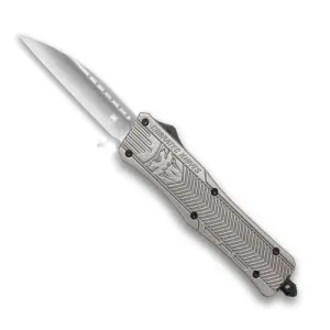 COBRATEC Medium Silver CTK-1 Wharncliffe Not Serrated