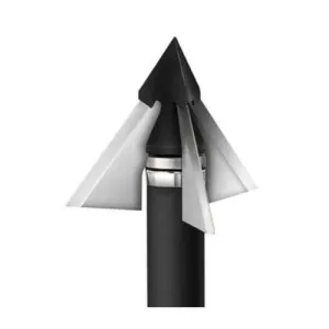 QAD Exodus 85Gr Fixed Blade Broadhead Barbed