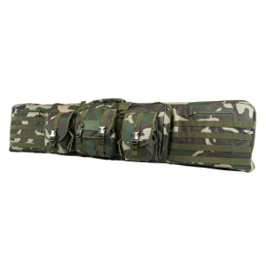 NCSTAR Vism Double Carbine Case/Woodland Camo/55"