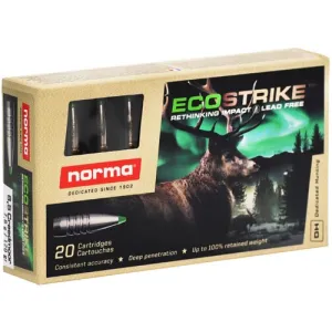 NORMA AMMO 6.5 Creedmoor Ecostrike 120Gr 20rd