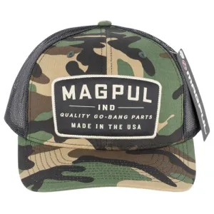 MAGPUL Go Bang Trucker Woodland Camo