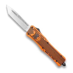 COBRATEC Medium Hunter Orange Blk CTK-1 Tanto Not Serrated