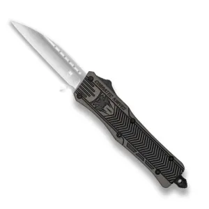 COBRATEC Medium Tungsten Blk CTK-1 Wharncliffe Not Serrated