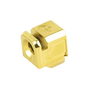 ZAFFIRI PRECISION Blowhole Compensator 9mm TiN /Gold 1/2x28