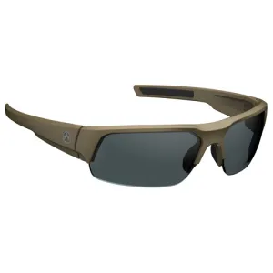 MAGPUL Helix Eyewear, Polarized - FDE Frame, Gray Lens