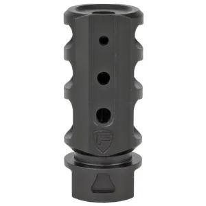 FORTIS MFG RED Muzzle Brake 5.56mm fits AR15 Black