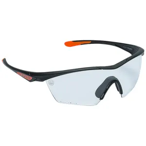 BERETTA Clash Shooting Glasses Clear Lens Black/Orange