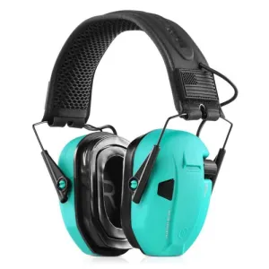 SAVIOR EQUIPMENT Apollo Electronic Earmuffs 24dB NRR Bright Teal