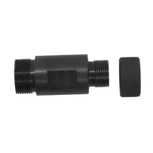 KYGUNCO Silencer Adapter fits ISSC MK22 MSR & Mauser 15 - 22LR - Black w/ Thread Protector