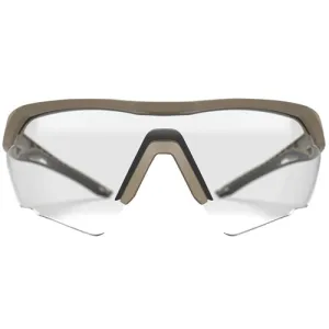 GLOCK Crossover Tactical Glasses Clear Lens Desert Tan