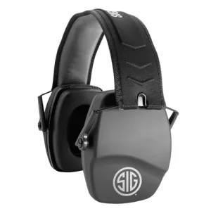 AXIL SIG TRACKR Passive Earmuff Matte Finish Black