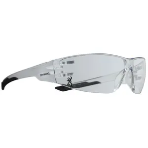 BROWNING Shooters Flex Adult Clear Lens Poly Clear Frame