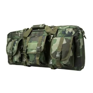 NCSTAR VISM 28" Deluxe SubGun Case - Woodland Camo