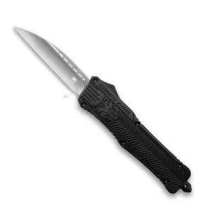 COBRATEC Large Black CTK-1 Wharncliffe Not Serrated