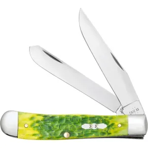 CASE KNIVES Trapper - Green Apple Bone