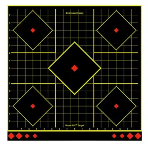 BIRCHWOOD CASEY Shoot-N-C 17.25" Sight-In Target - 100 sheet pack