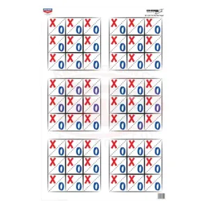 BIRCHWOOD CASEY Eze-Scorer 23"x35" Tic-Tac-Toe Paper - 100pk