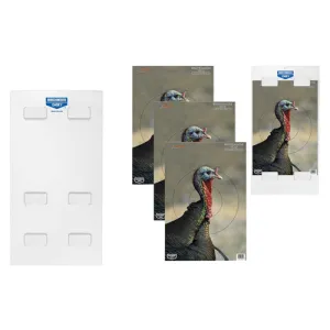 BIRCHWOOD CASEY PreGame Tab-Lock Turkey Target Kit 3 -12?x18?