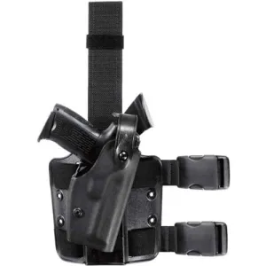 SAFARILAND 6004 SLS Holster w Light RH Blk