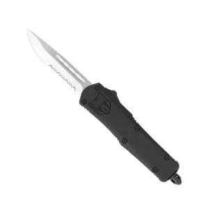 COBRATEC Small Black FS-3 Drop Serrated
