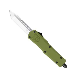 COBRATEC Small OD Green FS-3 Tanto Not Serrated