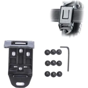 SAFARILAND 745BL Belt Loop w/Screw, Plain Blk