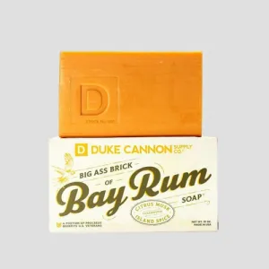 DUKE CANNON Big Ass Brick of Soap- Bay Rum - Citrus/Cedarwood