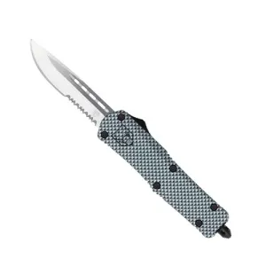 COBRATEC Medium Carbon Fiber FS-3 Drop Serrated