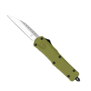 COBRATEC Medium OD Green FS-3 Wharncliffe Not Serrated