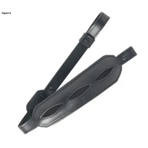 AA&E LEATHERCRAFT Barcelona Sea Foam Long Taper w/Black, Swivels