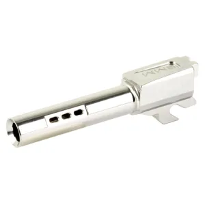 ZAFFIRI PRECISION Ported Pistol Barrel 9mm 3.8" SS Slvr P320 Compact