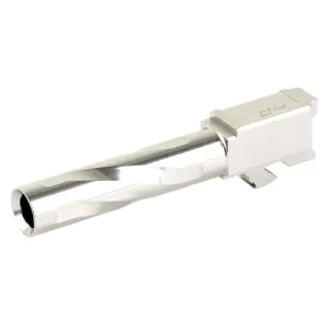 ZAFFIRI PRECISION Pistol Barrel 40 S&W 3.9" SS Silver Glock 23 G1-3