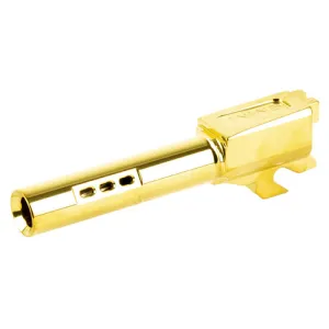 ZAFFIRI PRECISION Ported Pistol Barrel 9mm 3.8" Titanium Gold P320