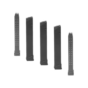 KCI 33 Round Magazine for Glock 9mm Pistols - 5 Pack