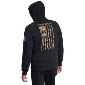 UNDER ARMOUR Men's UA Freedom Flag Hoodie - Black | Sand