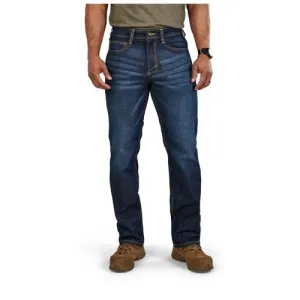 5.11 TACTICAL Defender-Flex Regular Jean - Dark Wash Indigo, Length 30