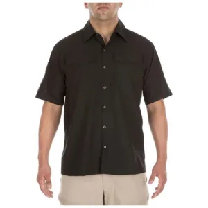 5.11 TACTICAL Freedom Flex Short Sleeve Shirt - Black (019)