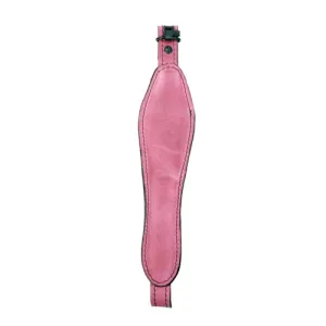 AA&E LEATHERCRAFT Barcelona Pink Long Taper w/Black, Swivels