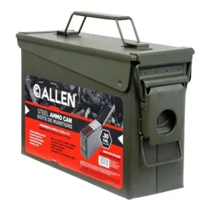 ALLEN 30 Caliber Steel Ammo Can | OD Green