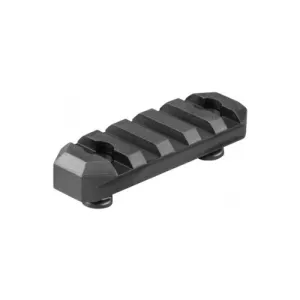 AIM SPORTS 5 Slot Picatinny Keymod Rail Section Black