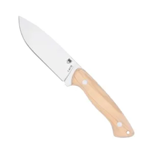 COBRATEC Fixed Blade Twin Mountain Olivewood 4.5" Blade