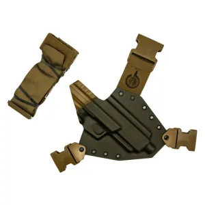 GUNFIGHTERSINC Kenai Chest Holster fits FN Five Seven MK3 TB RH