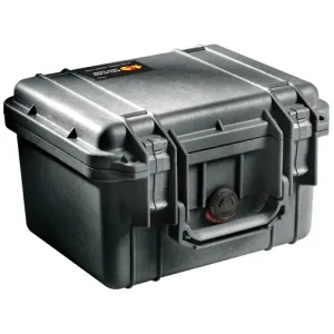 PELICAN 1300 WL/WF Black Small Case