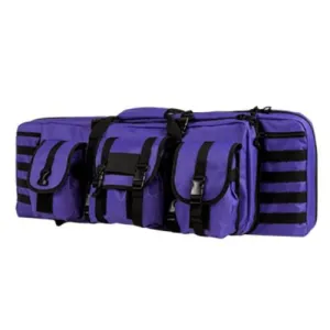 NCSTAR Double Carbine Case 36 - Purple w/Black Trim"