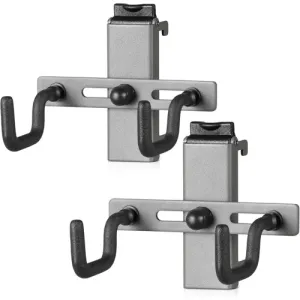 SAVIOR EQUIPMENT Picatinny Rail Hooks for Slat Wall Rack SW Gray
