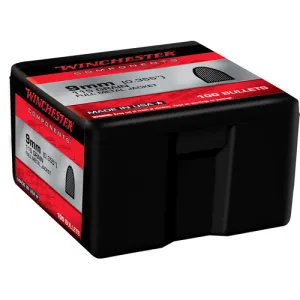 WINCHESTER AMMO Reloading Bullets FMJ 9mm 115 Grain 100rd
