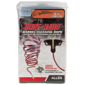 ALLEN Bore-Nado Rifle Bbl Cleaning Rope 8mm/.338Cal Red