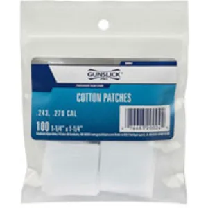 GUNSLICK 12/16 GA (3IN SQ )-25EA Cotton