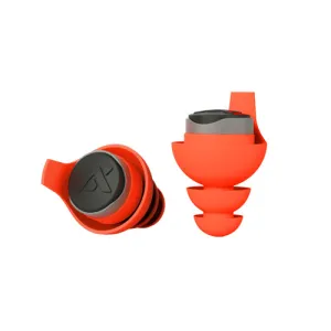 AXIL XP Defender Ear Plug with Toggle Switch Orange