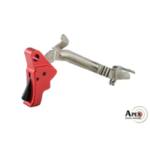 APEX TACTICAL Apex Action Enh Red Trigger&Trigger Bar for Glock